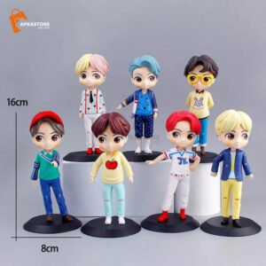 BTS Army 7 Character Set 16cm Action Figure Wholesaler