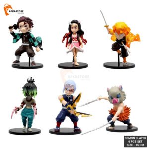 Demon Slayer 6 Character Set Action Figure 15cm
