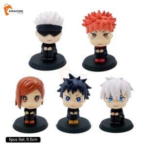 Jujutsu Kaisen Miniature 5pcs Figure Set 6.5cm