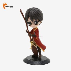 Harry Potter With Broom Q-Posket 15cm
