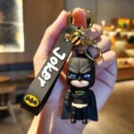 Batt-man Black Blue Eyes 3D Keychain (Pack of 12pcs) 38pp/-