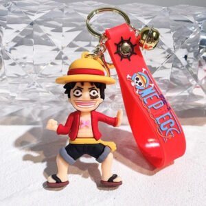 Anime Luffy 2 3D Keychain Wholesaler ( 12Pcs In Packet )