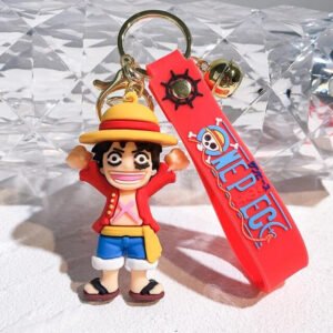 Anime Luffy-3 3D Keychain Wholesaler pack of 12pcs