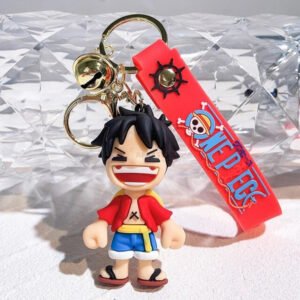Anime Luffy-4 3D Keychain Wholesaler ( 12pcs Pkt 40rs-pp )