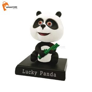 Lucky Panda Bobblehead with Box
