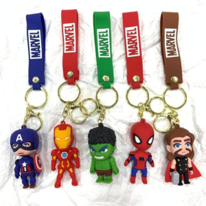 Avengers 5 Design Set 3D Keychain (12pcs in Packet) 40rs PP