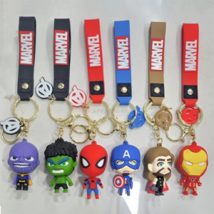 Avengers-2 6 Design Set 3D Keychain (12 Piece in Packet- 44/-pp)