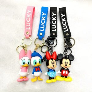 Mickey Mouse 4 Design Set 3D Keychain (12pcs in Packet- 40/-pp)