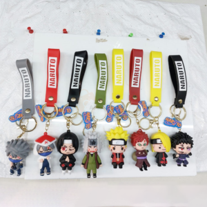 Naruto-2 8 Design Set 3D Keychain (12 Pieces in Packet) 38/-pp