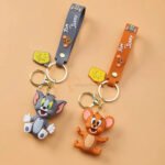 Tom and Jerry Model-2 3D Keychain Wholesaler (12 Pieces in Packet) 38pp/-
