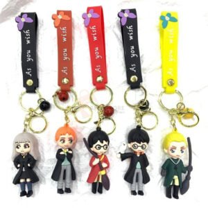 Harry Potter 5 Design set 3D Keychain (12 Pieces in Packet)
