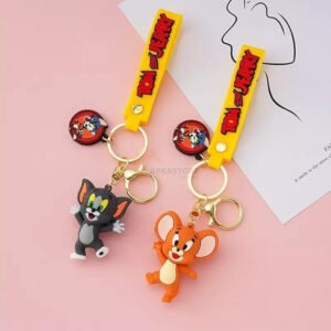 Tom and Jerry Model-1 3D Keychain Wholesaler (12 Pieces in Packet)