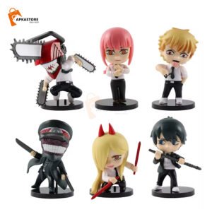 Chainsaw Man 6pcs Set Action Figure 11cm