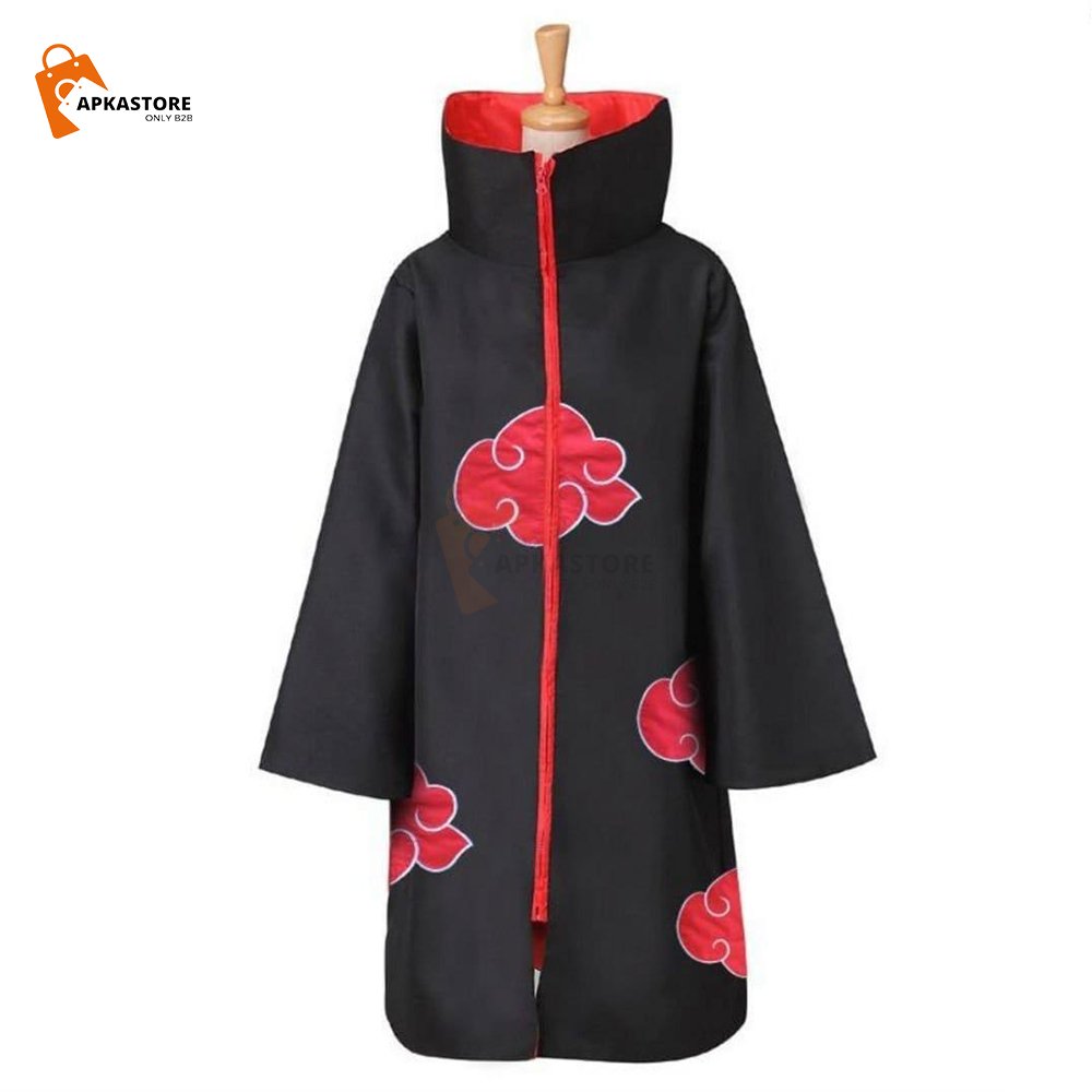 Akatsuki-Unisex-Long-Cloak-Robe