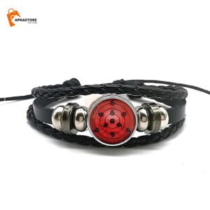 Sharingan 3 Anime Bracelet 5pcs Packet