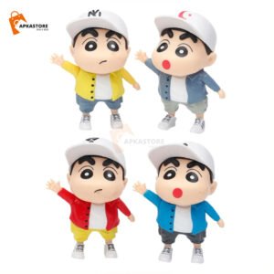 Shinchan 4pcs Miniature Figures Set 10cm