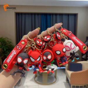 Spiderman Set 3D Keychain (12 Pieces in Packet) 44/-per piece