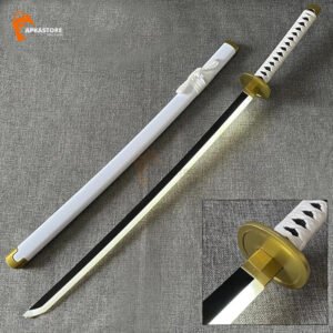 Anime Zoro White Neon Katana 104cm