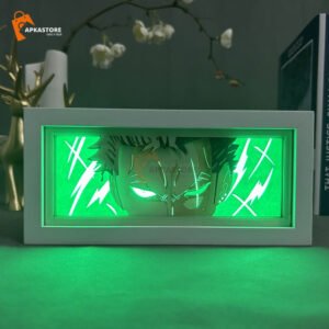 Roronoa Zoro Anime Light Box Lamp