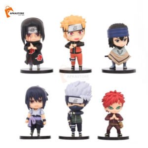 Naruto 6 Character Set 10cm Action Figure