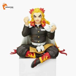 Kyojuro Rengoku Sitting Action Figure 14cm