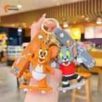 Tom and Jerry Skateboard 3D Keychain (12pcs Packet) 38/-pp