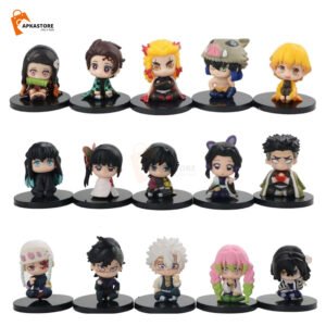 Demon Slayer 15pcs Set 6-7cm Action Figure