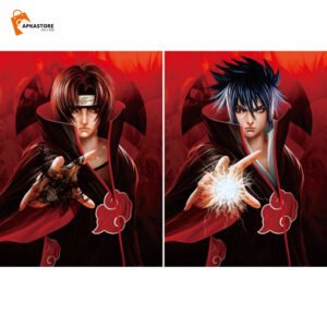 Itachi Uchiha 3D Poster (Pack Of 5)