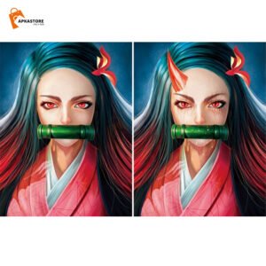 Demon Slayer Nezuko 3D Poster (Pack Of 5)