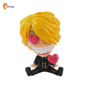 One Piece Sanji Sitting 8cm Action Figure