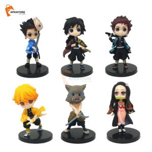 Demon Slayer 6pcs Set 6cm Action Figure