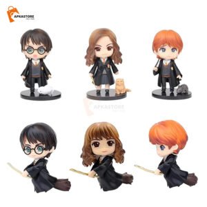 Harry Potter 6pcs Set 8cm Action Figure