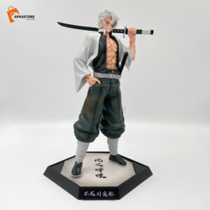 Demon Slayer Sanemi Shinazugawa Action Figure 30cm