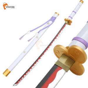 Ame No Habakiri White Enma Wooden Katana 104cm