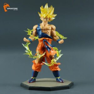 DBZ Goku Standing With Flame 18cm Action Figure