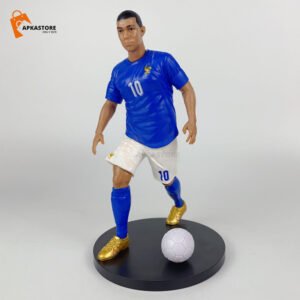 Mbappe Blue Jersey 18cm Footballer Action Figure