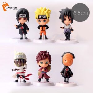 Naruto 6pcs Miniature Set 6-7cm Action Figure