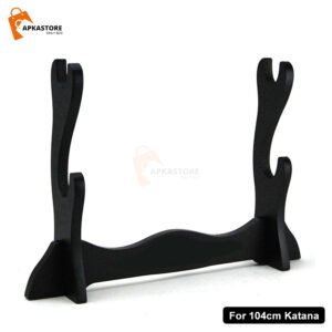 Two Layer Wooden Stand For 104cm Katana