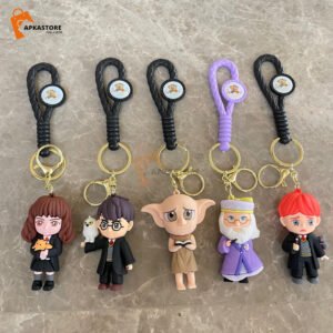 Harry Potter New Style 3D Keychain (12pcs Packet) 44/-pp