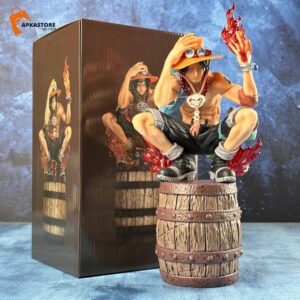 Portgas D. Ace on Barrel 25cm Action Figure