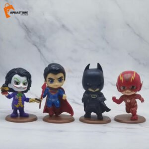 DC Characters 4pcs Set 10cm Action Figure