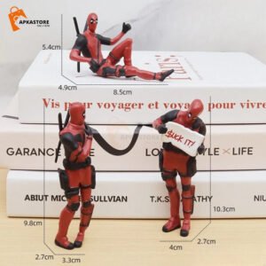 Deadpool 3pcs Standing Set Action Figure