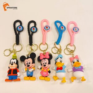 Mickey Minnie 3D Keychain (12 Pcs Packet) 44/-pp