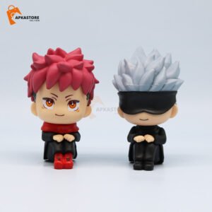 Gojo and Itadori sitting combo 10cm Action Figure