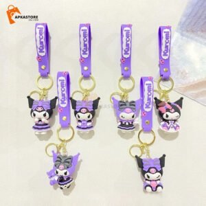 Kuromi 3D Keychain (12pcs Packet) 44/-pp