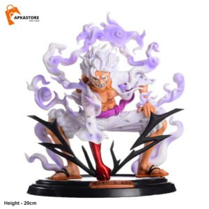 Luffy Gear 5 With Black Base 20cm Action Figure