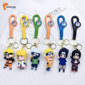 Naruto Rope Strap 3D Keychain (12pcs Packet) 44/-pp