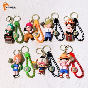 One Piece New Style 3D Keychain (12pcs Packet) 44/-pp