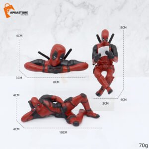 Trending Deadpool 3pcs Set Action Figure