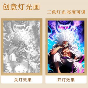 Luffy gear 5 Led Frame